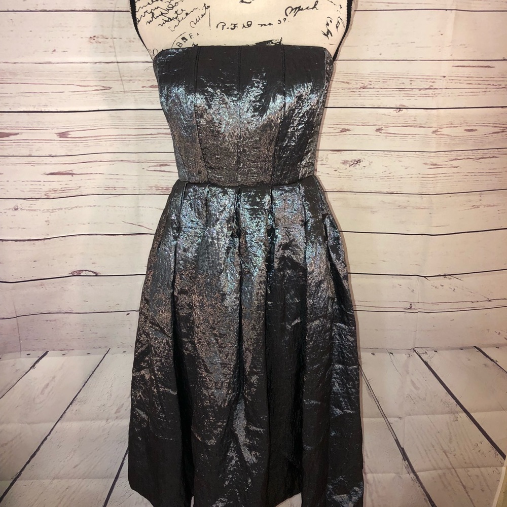 Calvin Klein Strapless Black Dress